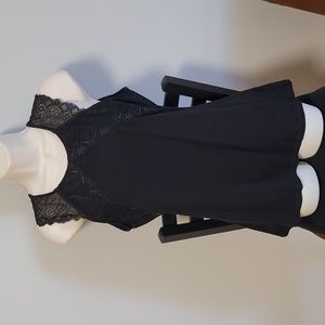 H&M Black Sleevess Top sz Medium